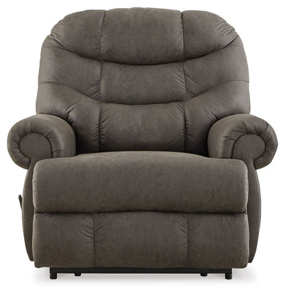 Camera Time - Zero Wall Recliner - Gunmetal by Ashley – view 3