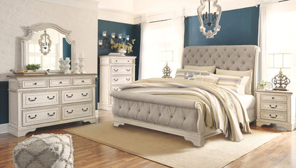 Realyn - Bedroom Sleigh Bed Set by Ashley – 6 Piece Bedroom Sets