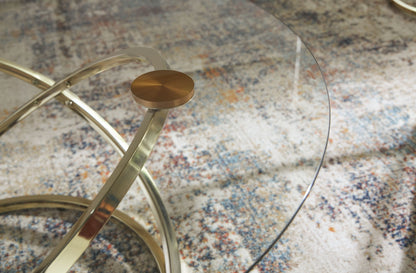 Crimonti - Occasional Table Set (Set of 3) - Champagne by Ashley – view 3