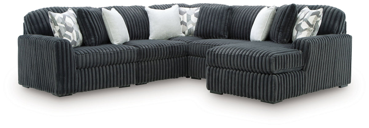 Midnight-Madness - 5 Piece Sectional by Ashley – view 7