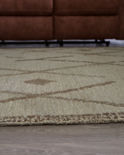 Guyford - 5' x 7' Rug - Beige / Brown by Ashley – view 3