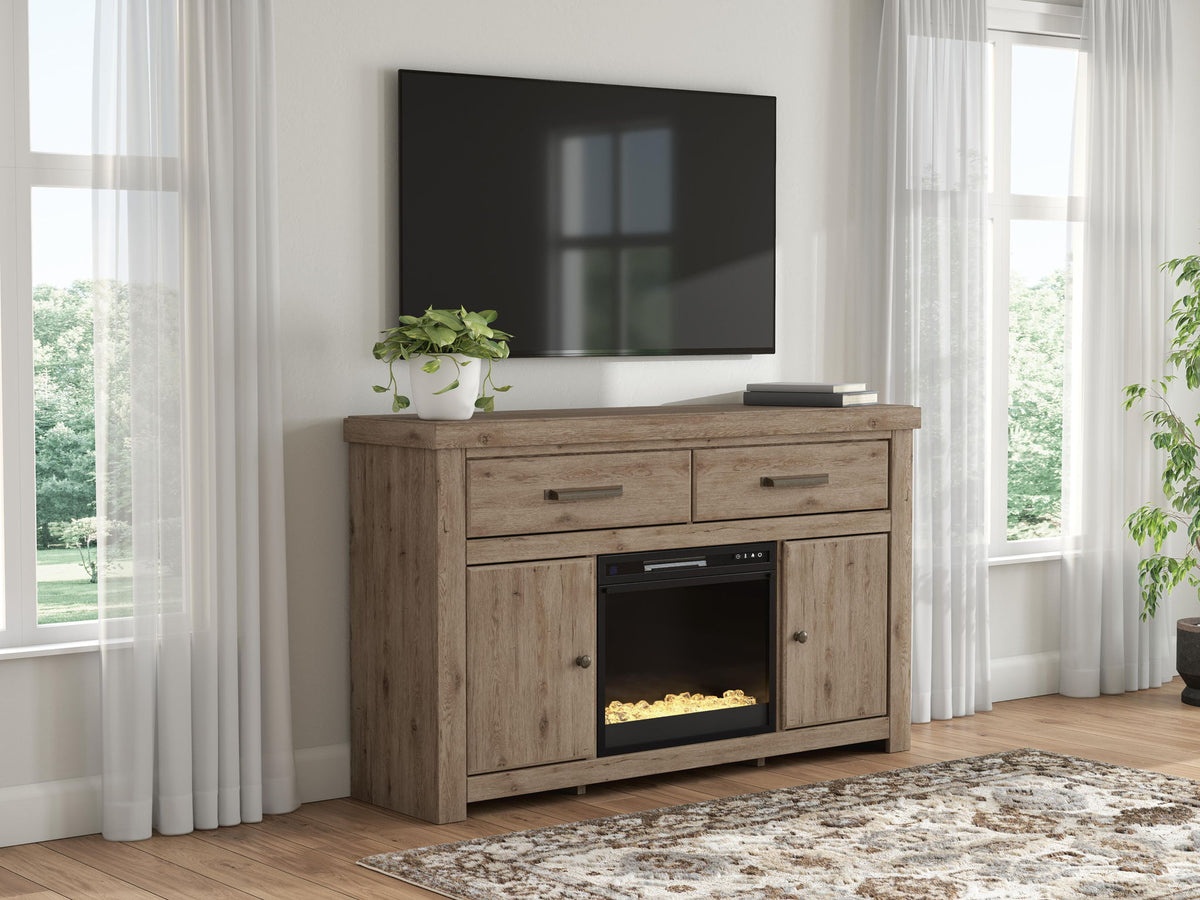Garistyn - TV Stand With Fireplace Option – view 17