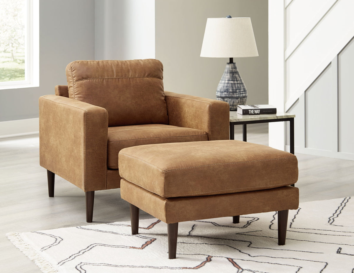 Telora - Living Room Set by Ashley – Stationary Chair & Ottoman