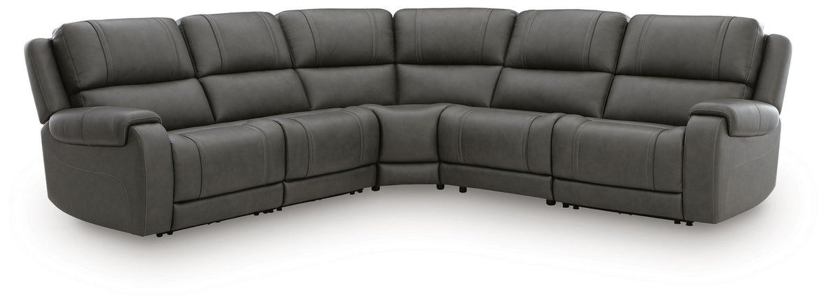 5Z - Pittson - Power Reclining Sectional by Ashley – view 7