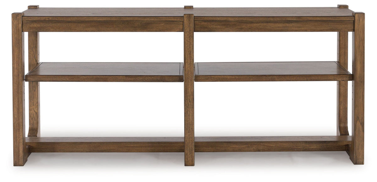 Cabalynn - Sofa Table - Light Brown by Ashley – view 4
