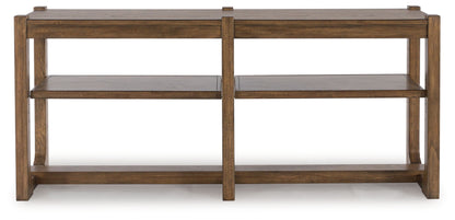 Cabalynn - Sofa Table - Light Brown by Ashley – view 4