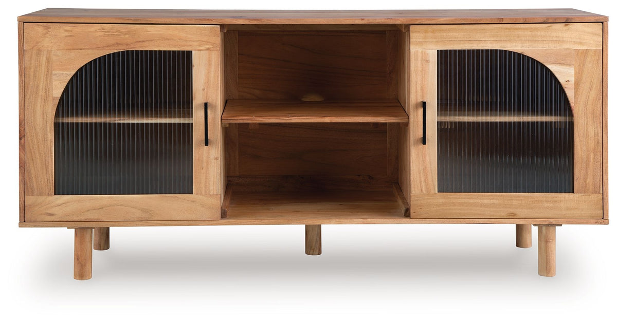 Adway - Accent Cabinet - Natural Brown by Ashley – view 4