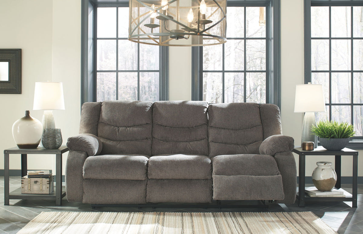 Tulen - Reclining Sofa - Gray by Ashley – view 3