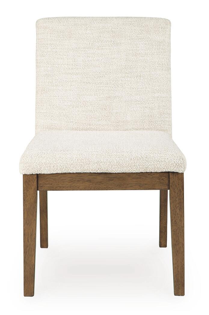 Marxmore - Dining Upholstered Side Chair (Set of 2) - Beige / Brown – view 3