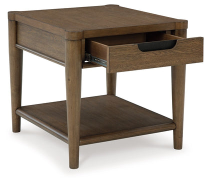 Roanhowe - Rectangular End Table - Brown by Ashley – view 3
