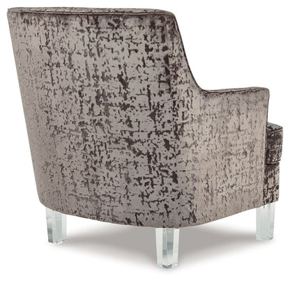 Gloriann - Accent Chair - Charcoal by Ashley – view 2