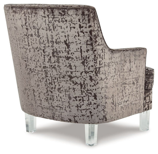 Gloriann - Accent Chair - Charcoal by Ashley – view 2