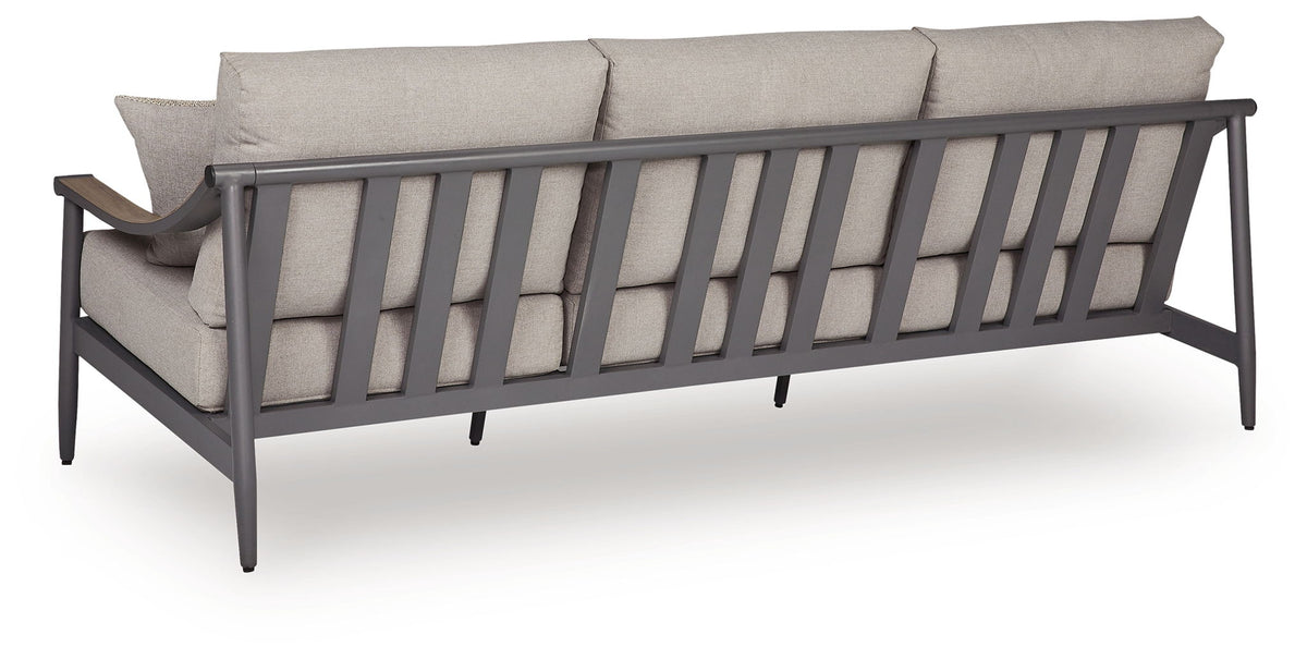 Ocean Beach - Sofa With Cushion - Gray by Ashley – view 3
