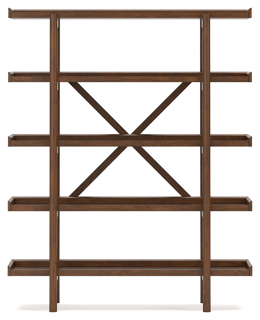 Lyncott - Bookcase - Brown by Ashley – view 4
