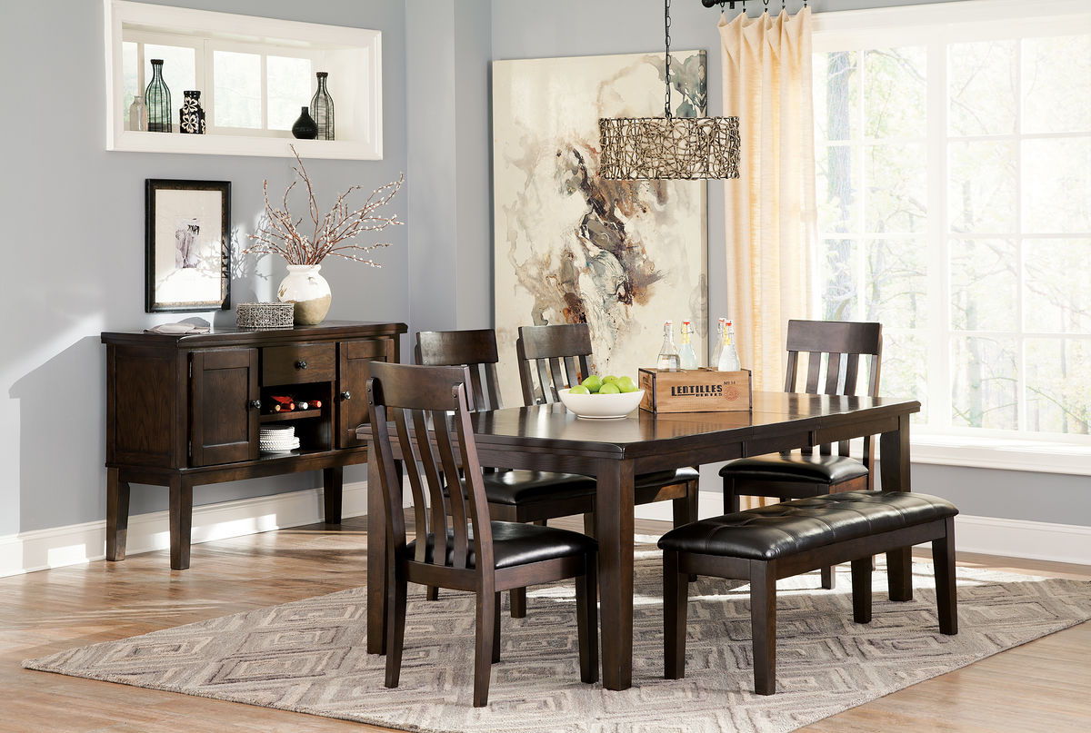 Haddigan - Dining Table With Side Chairs by Ashley – view 3