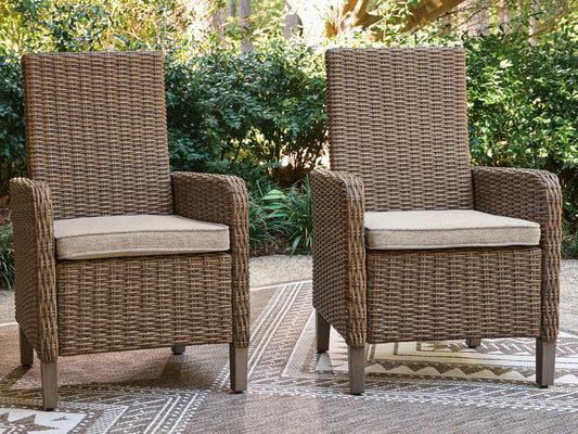 Laguna Heights - Arm Chair With Cushion (Set of 2) - Beige by Ashley – view 2