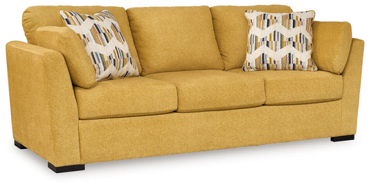 Keerwick - Queen Sofa Sleeper - Sunflower by Ashley – Sleeper Sofas