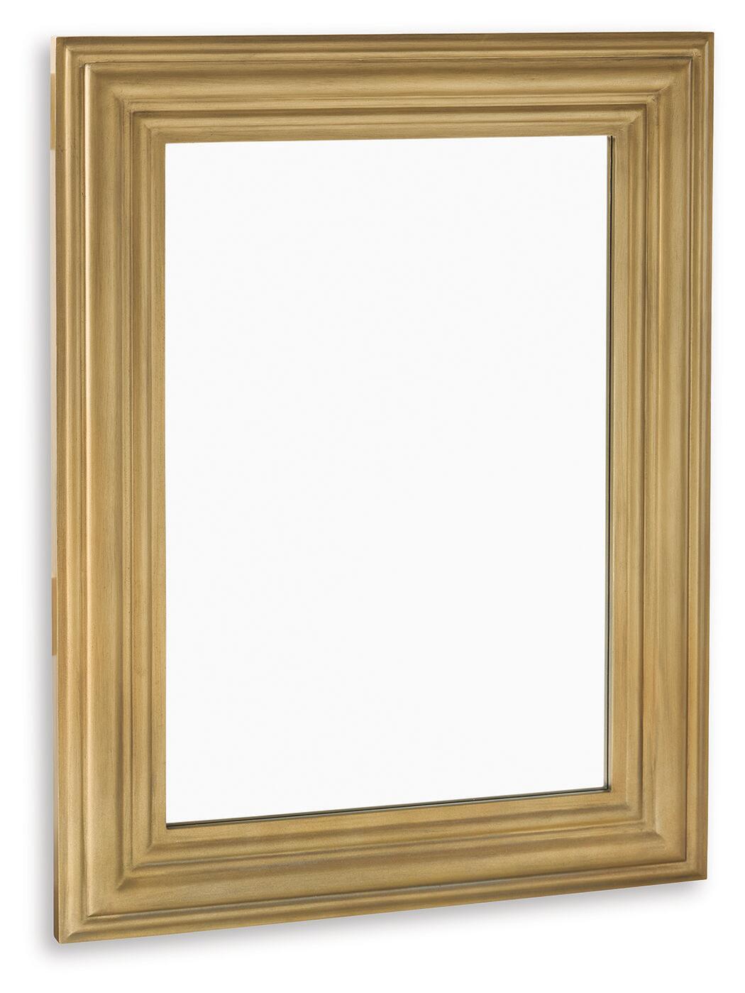 Keneriah - Accent Mirror - Gold Finish by Ashley – view 3