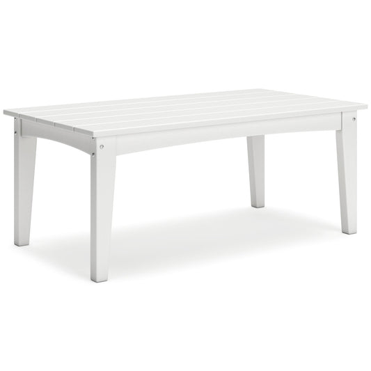 Hyland Wave - Rectangular Cocktail Table by Ashley – view 2