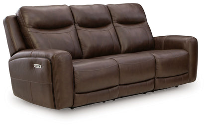 Gravier - Power Reclining Sofa With Adjustable Headrest - Cordova – Reclining Sofas