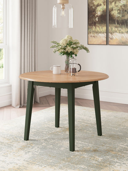 Gesthaven - Round Dining Room Drop Leaf Table by Ashley – view 11