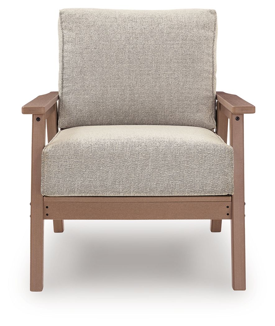 Grover Beach - Lounge Chair With Cushion (Set of 2) - Driftwood by Ashley – view 3