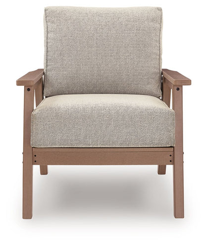 Grover Beach - Lounge Chair With Cushion (Set of 2) - Driftwood by Ashley – view 3
