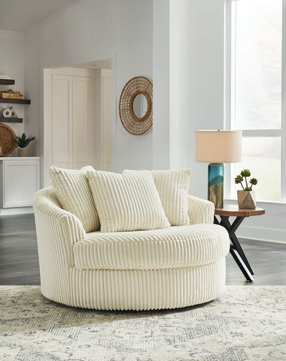 Lindyn - Oversized Swivel Accent Chair by Ashley – view 3