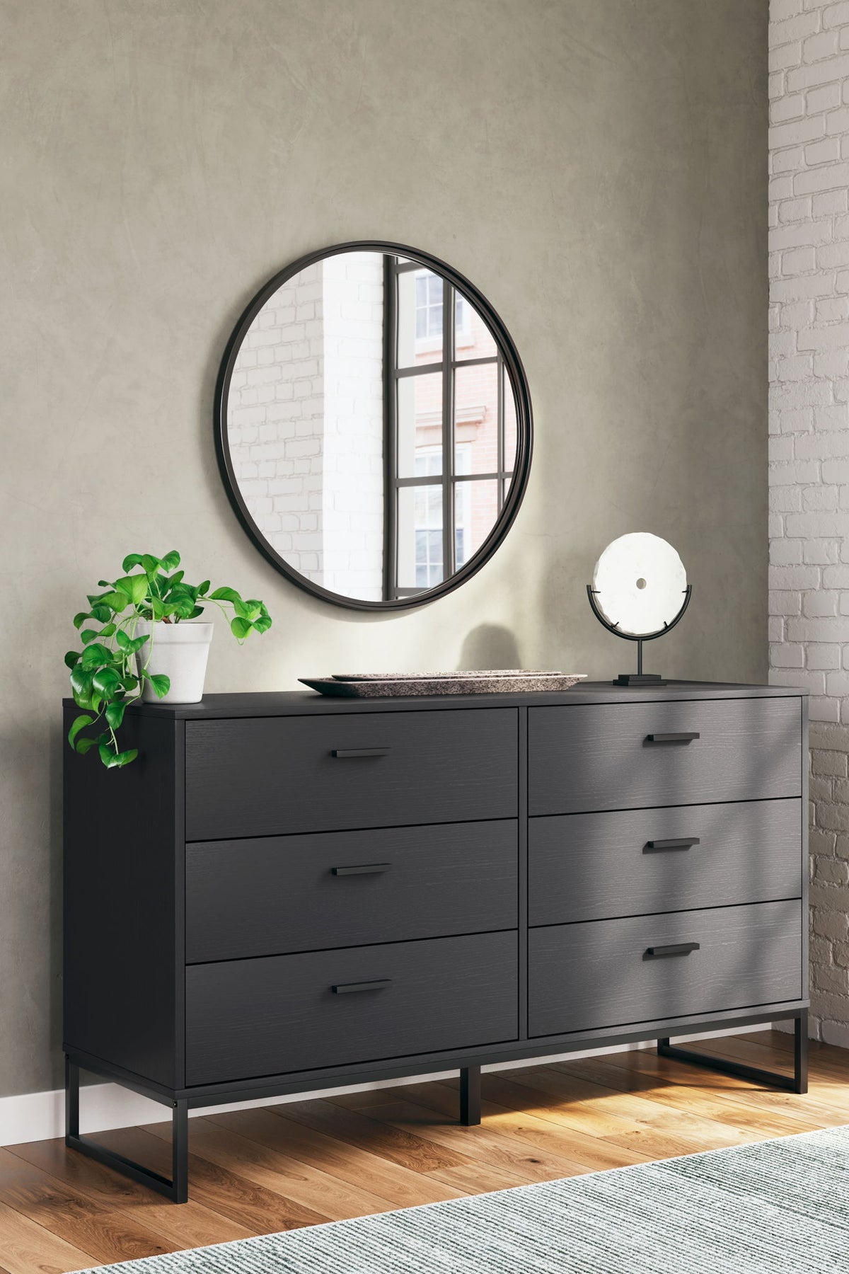 Socalle - Six Drawer Dresser by Ashley – view 5