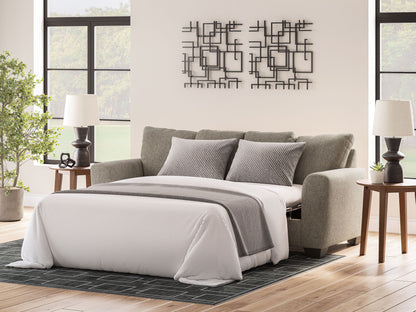 Triston-Peaks - Queen Sofa Sleeper - Suede – view 2