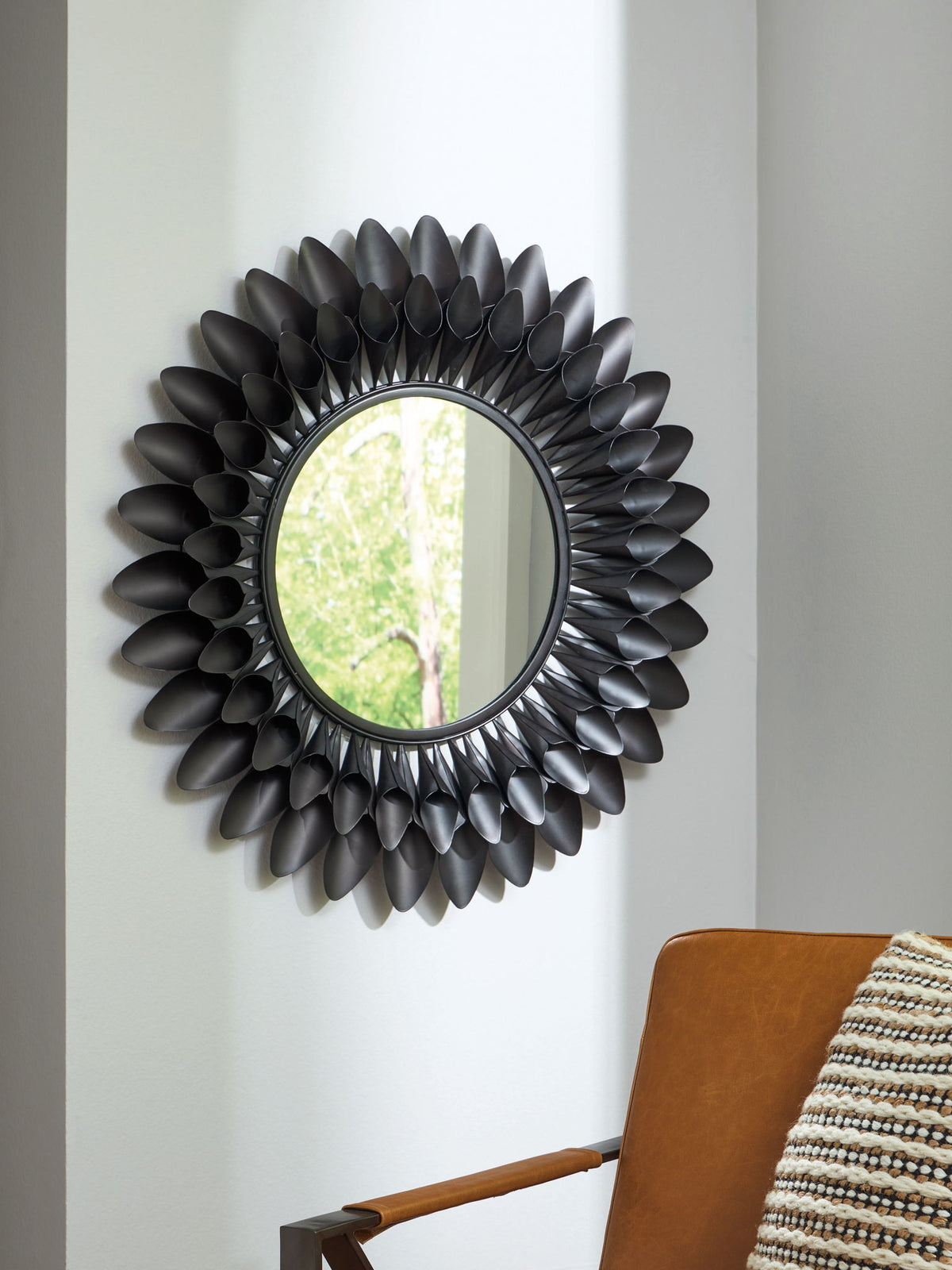 Ryenmour - Accent Mirror - Oil Rubbed Bronze Finish by Ashley – view 3