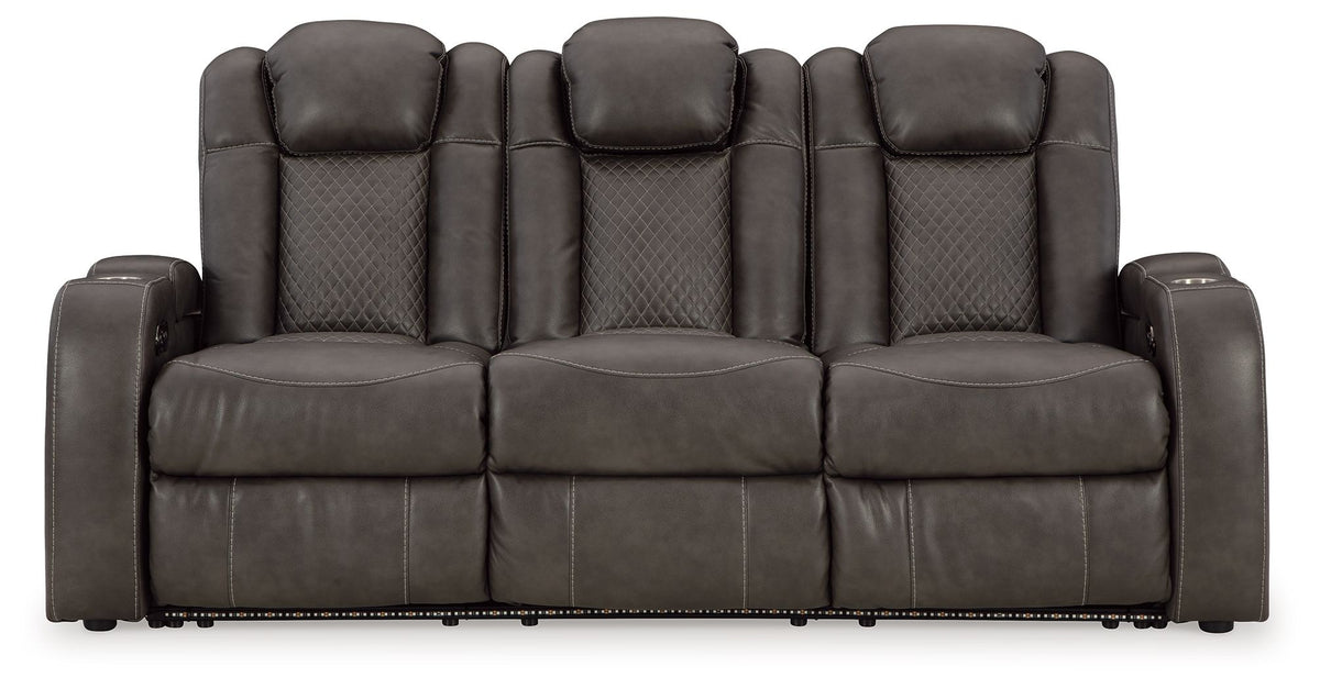 Fyne-dyme - Power Reclining Sofa With Adj Headrest by Ashley – view 6