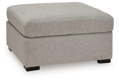 ModMax Luxe - Oversized Accent Ottoman - Flint – Accent Ottomans