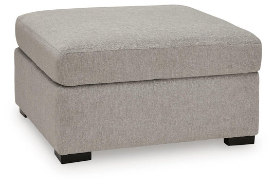 ModMax Luxe - Oversized Accent Ottoman - Flint – Accent Ottomans