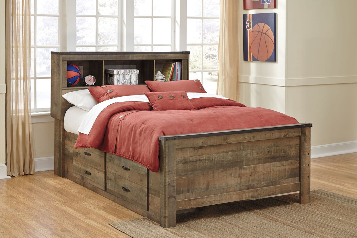 Trinell - Bookcase Bed With Storage by Ashley – view 2