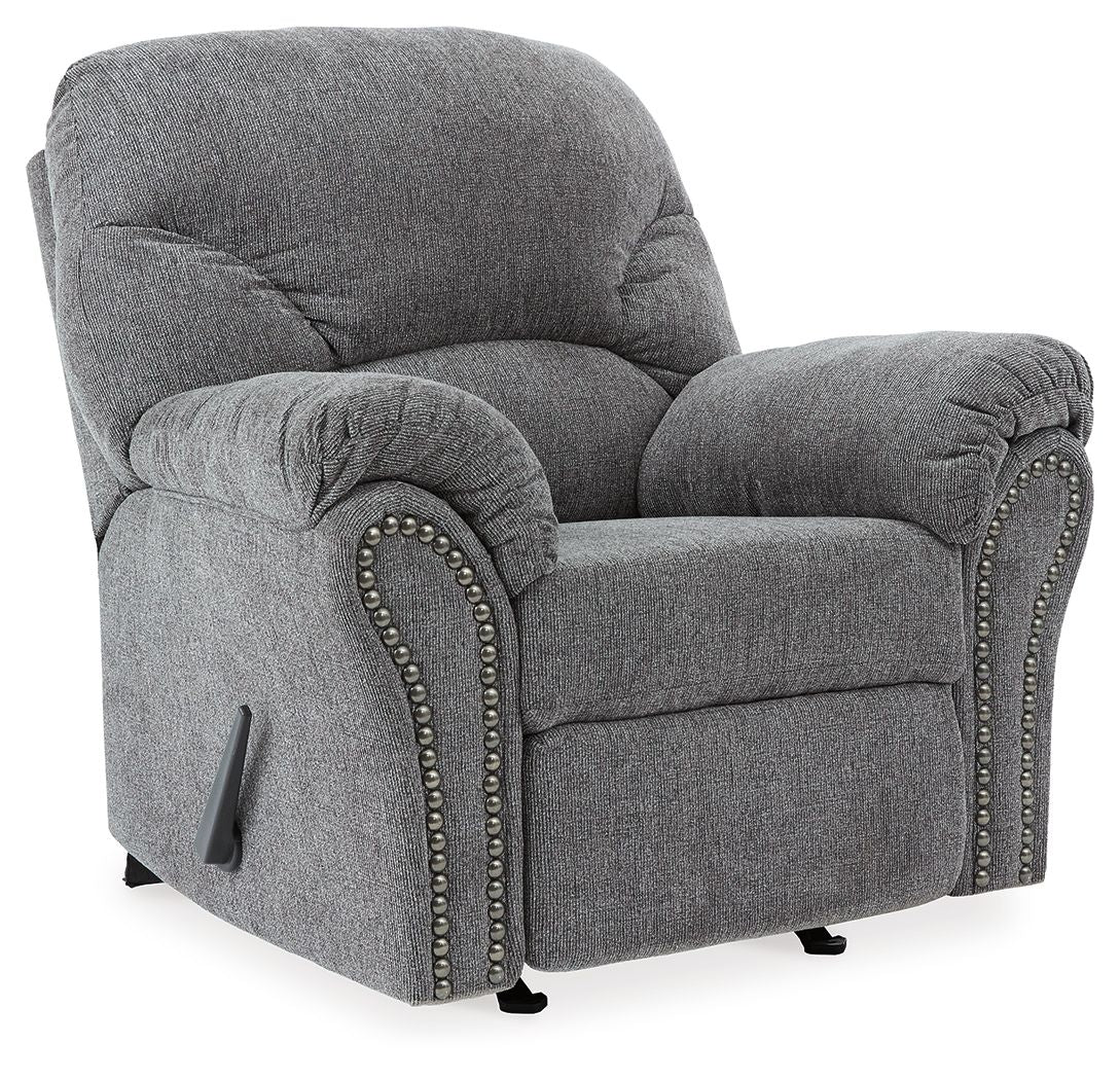 Allmaxx - Rocker Recliner - Pewter – Rocker Chairs
