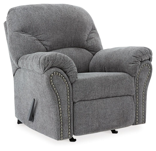 Allmaxx - Rocker Recliner - Pewter – Rocker Chairs