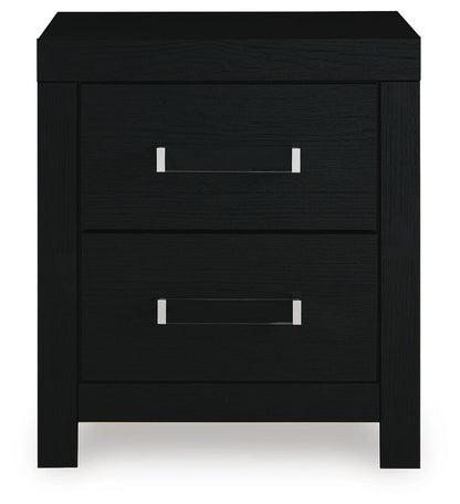 Maeling - Two Drawer Night Stand by Ashley – view 4