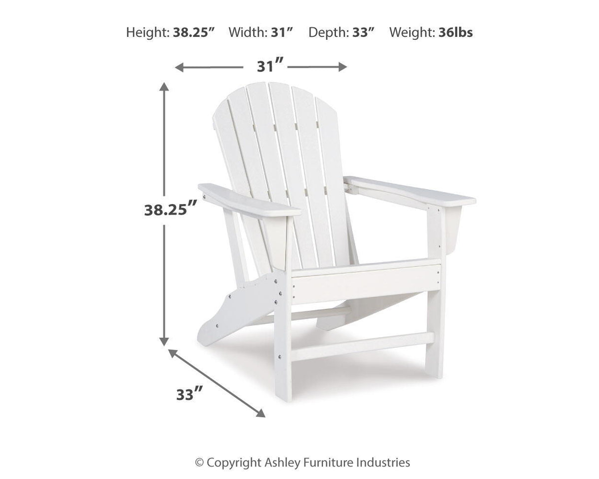 Sundown Treasure - Outdoor Adirondack Chair by Ashley – view 7