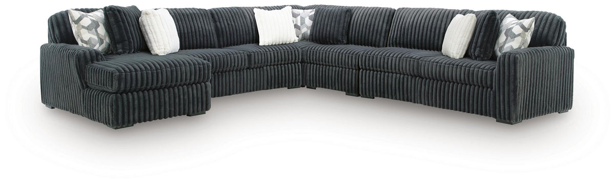 Midnight-Madness - 5 Piece Sectional by Ashley – view 8