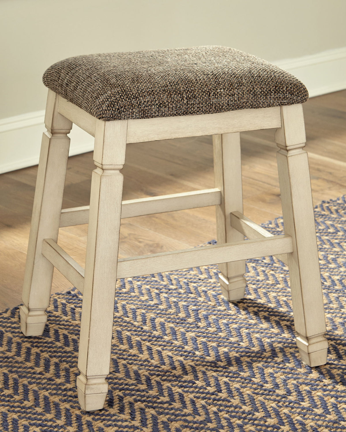 Bolanburg - Upholstered Stool (Set of 2) - Beige by Ashley – view 3