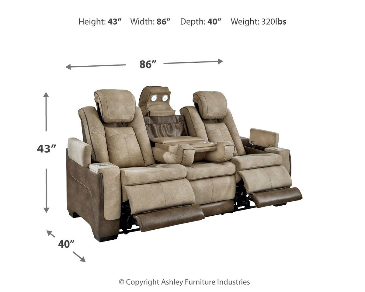 Next-Gen Durapella - Power Reclining Sofa by Ashley – view 3