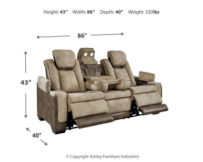 Next-Gen Durapella - Power Reclining Sofa by Ashley – view 3