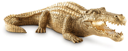 Lauretman - Sculpture - Antique Gold Finish by Ashley – Sculptures & Figurines