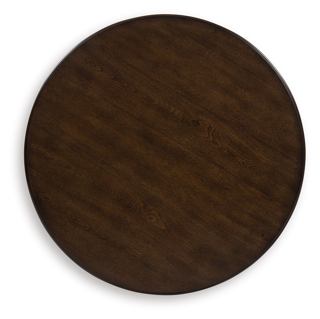Frallyn - Round End Table - Dark Brown by Ashley – view 3