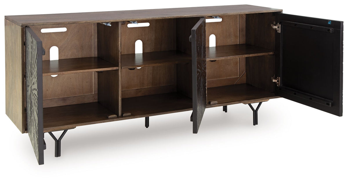 Lavinmont - Accent Cabinet - Multi Brown by Ashley – view 3
