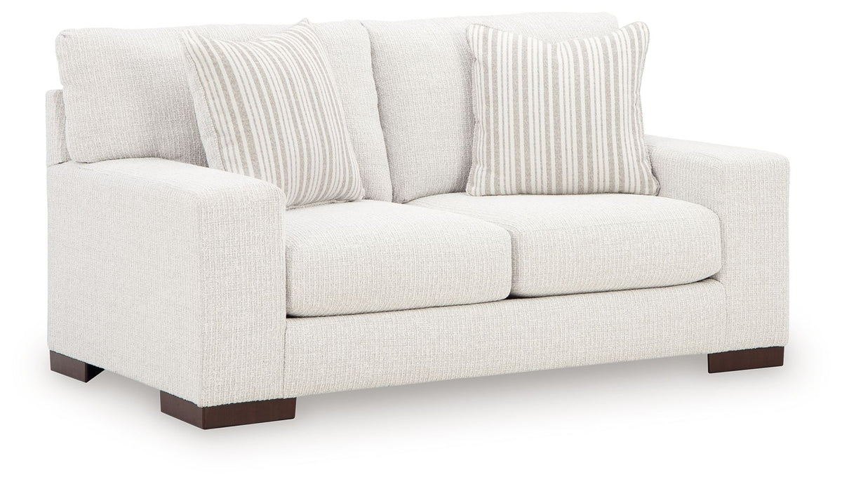 Hartside - Loveseat - Frosted – Stationary Loveseats