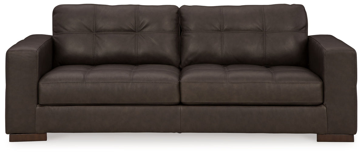 Luigi - Sofa - Thunder by Ashley – Stationary Sofas