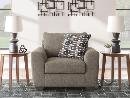 Triston-Peaks - Chair And A Half - Suede – view 3