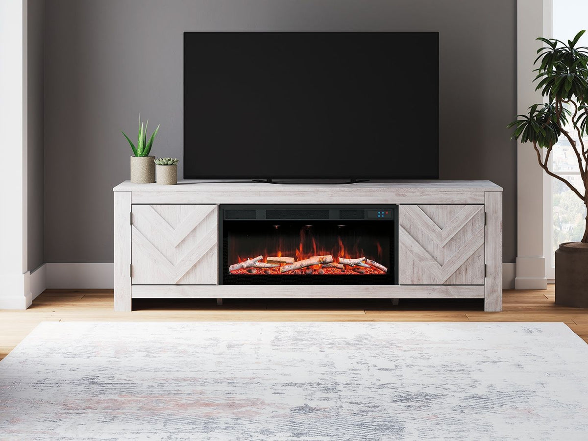 Cayboni - LG TV Stand With Fireplace Option by Ashley – view 16